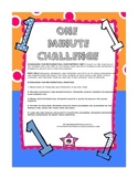 One Minute Challenge