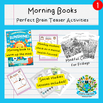 Preview of September Morning Book: Engaging Weekly Activities for Reflection