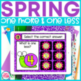 One More One Less Spring Digital Math Game