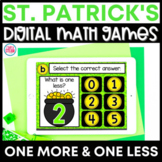One More One Less St. Patrick's Day Digital Math Game