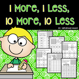 10 More 10 Less Worksheet Teachers Pay Teachers