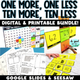 One More, One Less, Ten More, Ten Less - PRINTABLE & DIGIT