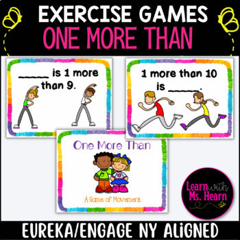 Preview of One More Than | A Math Game of Movement | [Google Slides Product]