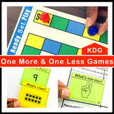 One More and One Less Games and Centers Kindergarten