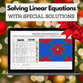 One None Infinitely Many Solutions | Xmas Themed Digital P