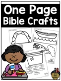 One Page Bible Crafts