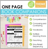 One Page Book Companions | Speech Therapy | Theme: Farm Animals