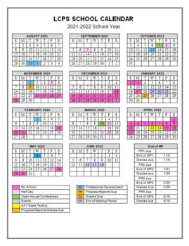Preview of One-Page Fully-Editable Full School Year Calendar