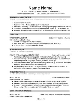 resume template for bcom freshers   10