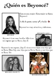 One Page Novice-Low Biographies: Beyoncé