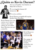 One Page Novice-Low Biographies: Kevin Durant
