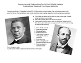 One-Pager Activity: Early Civil Rights Leaders