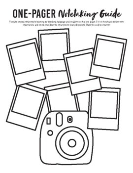 One-Pager Templates for Writing Student Takeaways by Creating2Learn