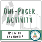 One-Pager activity to use with ANY topic