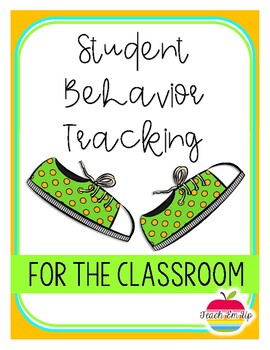 Preview of One Pagers!  Student Behavior Tracking for the Classroom