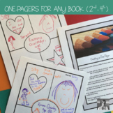 One-Pagers for Any Book (2nd-4th grade ELA)
