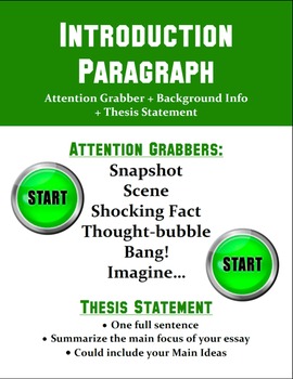 Preview of "One Paragraph at a Time" Essay Posters