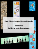 One Piece Anime Classroom Decor Bulletin Boarders - 5 designs