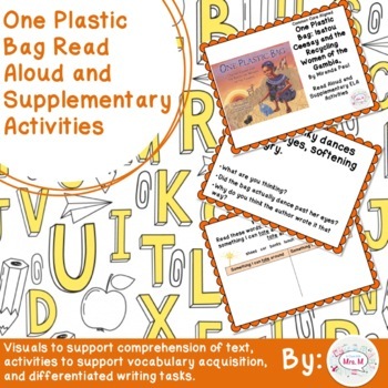Preview of One Plastic Bag Read Aloud and Supplementary ELA Activities