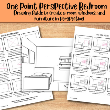 Room Perspective Drawing - How To Draw A Room Perspective Step By Step