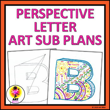 One Point Perspective Letters Worksheets Teaching Resources Tpt