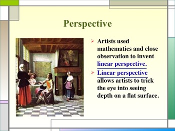 Preview of One Point Perspective PowerPoint for 5th Grade