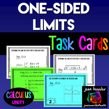 Preview of One-Sided Limits Calculus