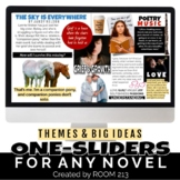One-Pagers for Any Novel: Themes & Big Ideas