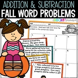 One Step Addition and Subtraction Word Problems | 2 digit 