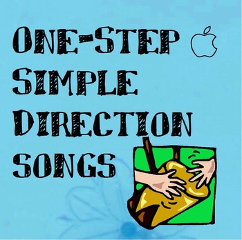 Preview of One Step Directions songs for regular and special education