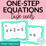 One-Step Equation Task Cards