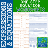 One-Step Equation Worksheets
