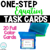 One-step Equation Task Cards - 6th Grade Task Cards - One-