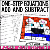 One Step Equations Activity Add and Subtract with Rational