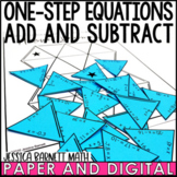 One Step Equations Activity Add and Subtract with Rational