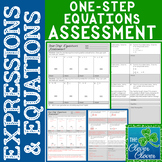 One-Step Equations Assessment