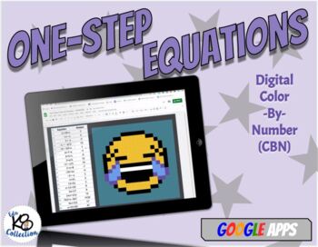 Preview of One-Step Equations - Color By Number
