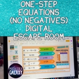 One-Step Equations Digital Escape Rooms (No Negatives)