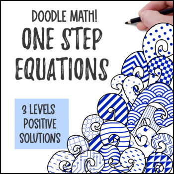 Preview of One Step Equations | Doodle Math: Twist on Color by Number