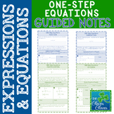 One Step Equations Notes
