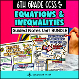 One Step Equations & One Step Inequalities Guided Notes BU