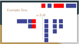 One Step Equations with Subtraction: Algebra Tiles