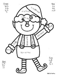 One Step Equations with decimals Christmas Elf