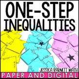 One Step Inequalities Activity Hands On Puzzles