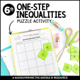 One-Step Inequalities Activity | Solving One-Step Inequali