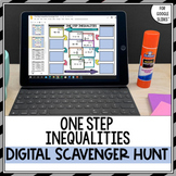 One Step Inequalities Scavenger Hunt for Google Drive™