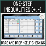 One Step Inequalities by Adding or Subtracting Self Checki