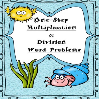 Preview of 3rd & 4th Grade One-Step Multiplication & Division Word Problems (175 Problems)