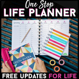 One Stop LIFE Planner | Editable with FREE UPDATES for Lif