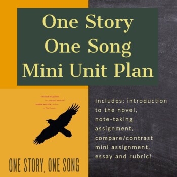 Preview of One Story One Song Mini Unit Plan